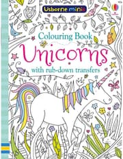 Colouring Book Unicorns with Rub Downs product image