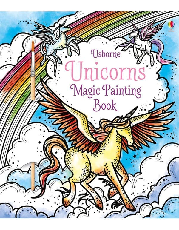 Unicorns Magic Painting Book