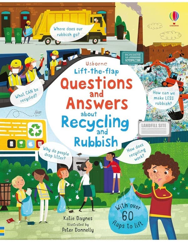 Lift-The-Flap Questions And Answers About Recycling And Rubbish