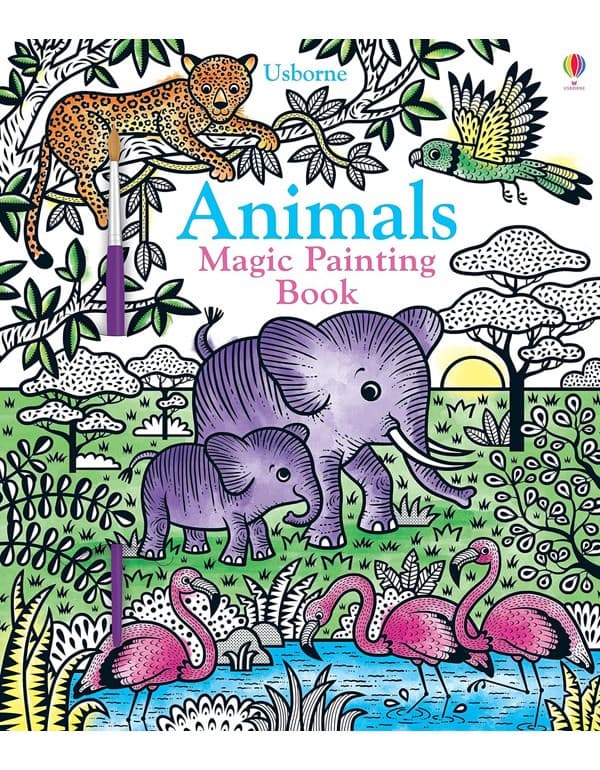Animals Magic Painting Book
