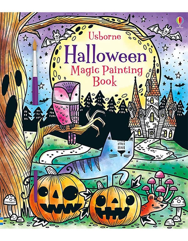 Halloween Magic Painting Book