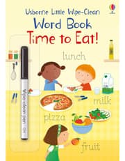 Little Wipe-Clean Word Book Time To Eat! product image