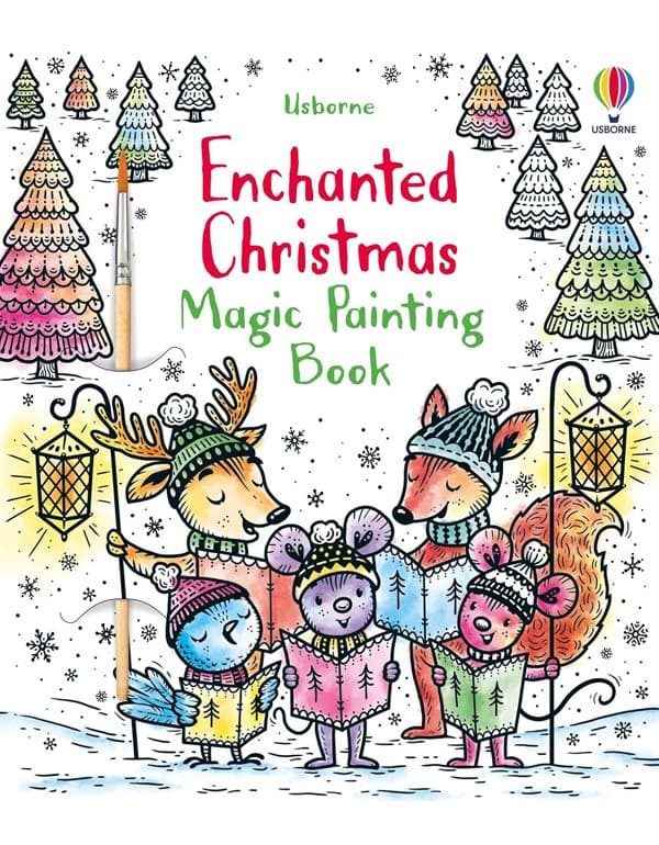Enchanted Christmas Magic Painting Book