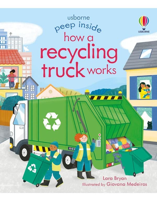 Peep Inside How A Recycling Truck Works