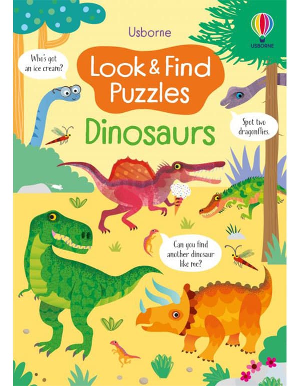 Look and Find Puzzles: Dinosaurs