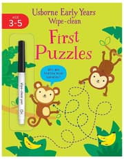 Early Years Wipe-Clean First Puzzles product image