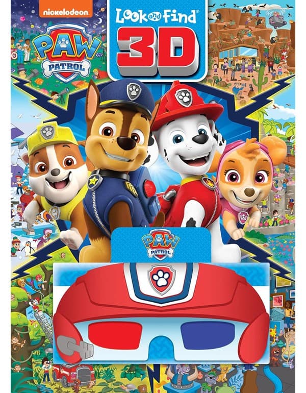 Paw Patrol Look & Find 3D