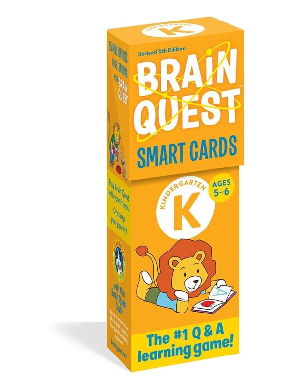 Brain Quest Kindergarten Smart Cards Revised 5Th Edition