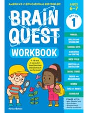 Brain Quest Workbook: 1st Grade (Revised Edition) product image