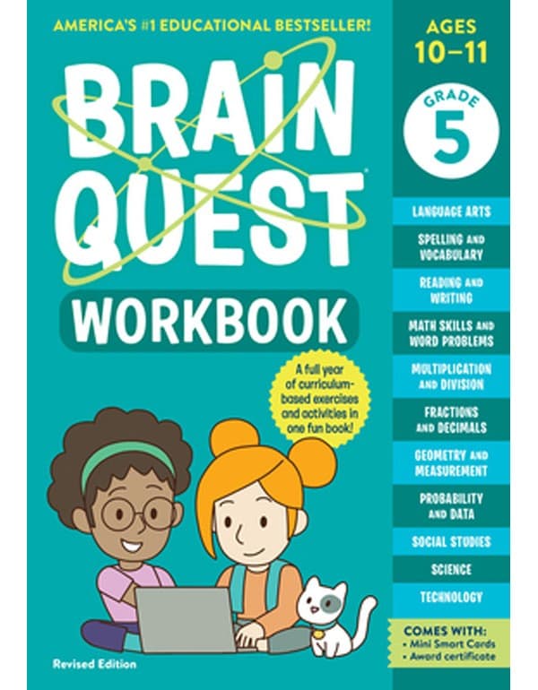 Brain Quest Workbook: 5th Grade (Revised Edition)