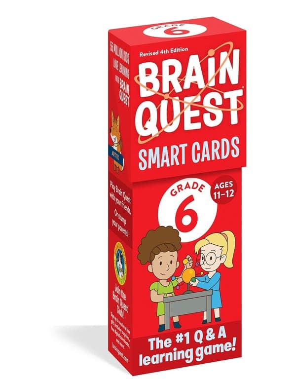 Brain Quest 6Th Grade Smart Cards Revised 4Th Edition
