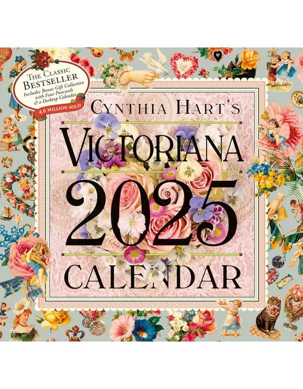 Cynthia Hart's Victoriana Wall Calendar 2025
