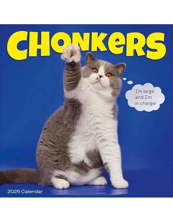Chonkers Wall Calendar 2025