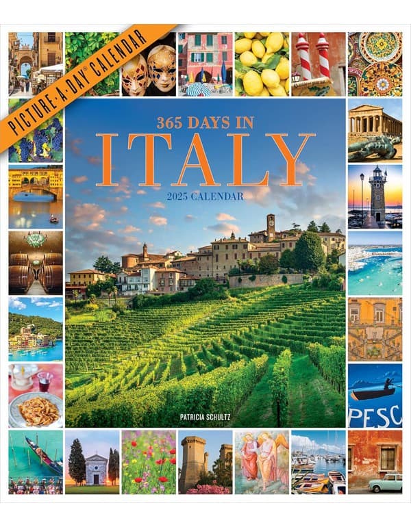 365 Days in Italy Picture-A-Day® Wall Calendar 2025
