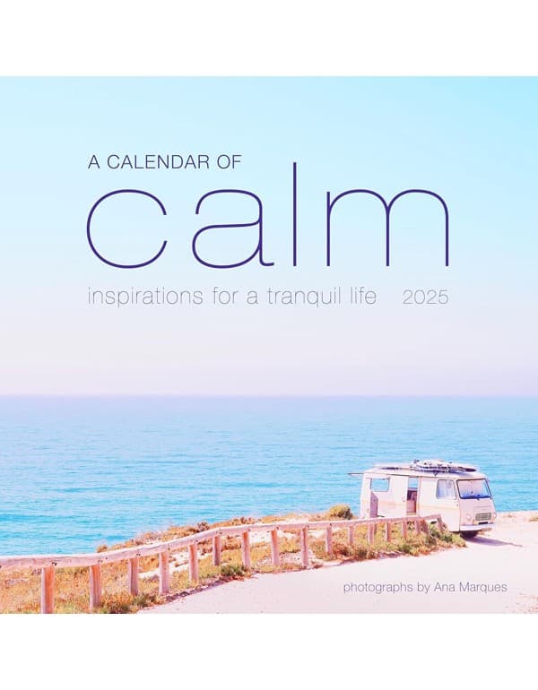 A Calendar of Calm Wall Calendar 2025