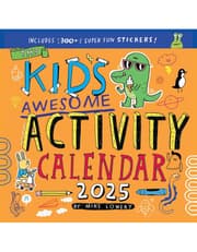 Kid's Awesome Activity Wall Calendar 2025 product image