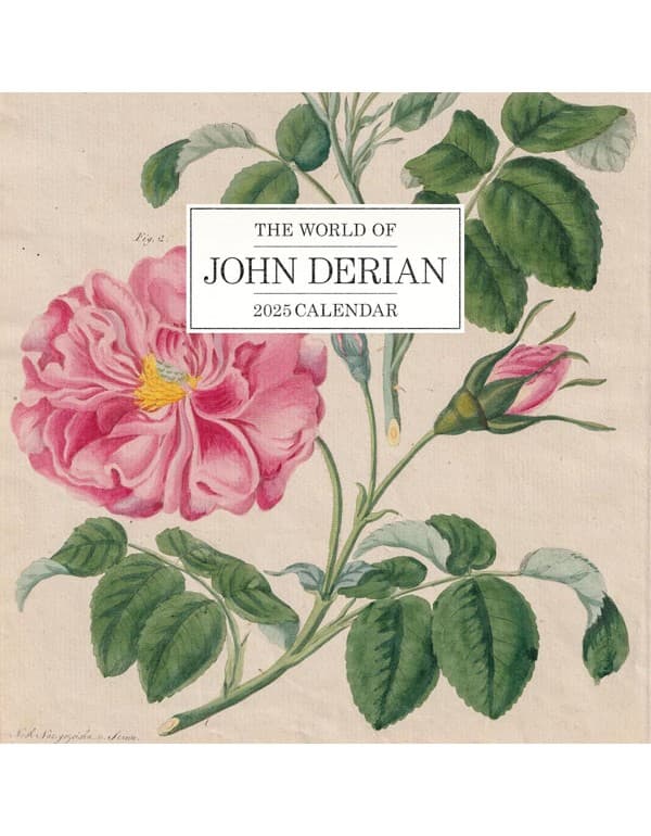 The World of John Derian Wall Calendar 2025