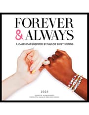 Forever & Always: A 2025 Wall Calendar Inspired by Taylor Swift Songs product image