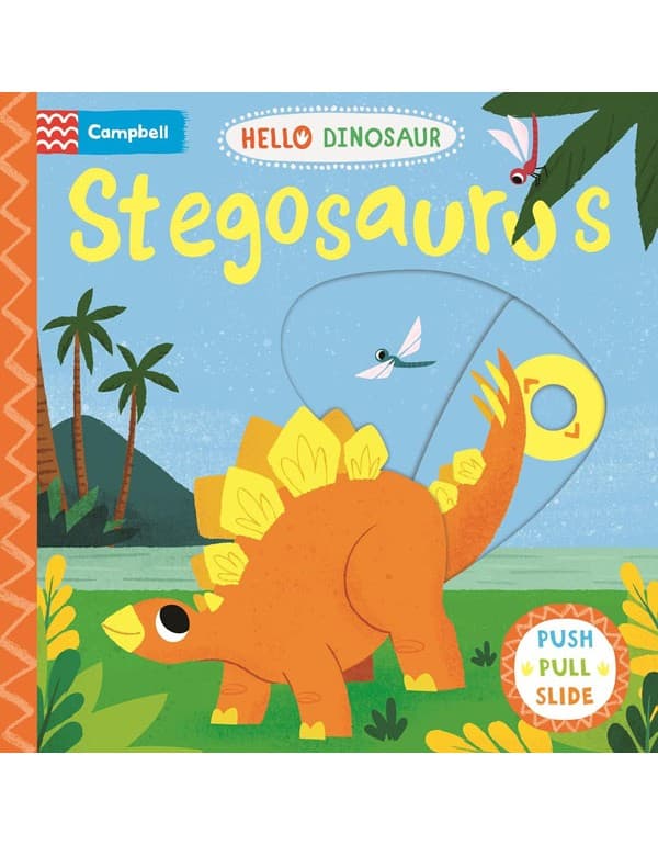 Stegosaurus: A Push Pull Slide Dinosaur Book
