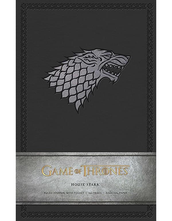 Game of Thrones: House Stark Hardcover Ruled Journal