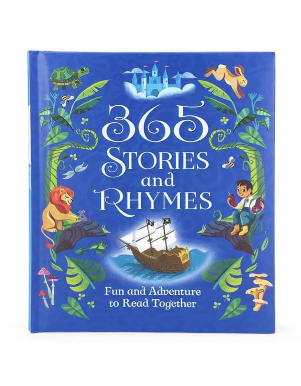 365 Stories and Rhymes Treasury Blue