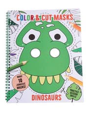 Color & Cut Masks: Dinosaurs product image
