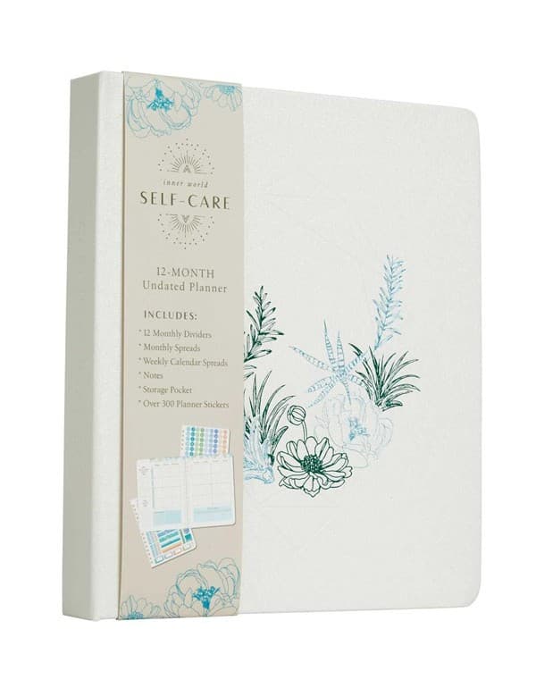 Self-Care 12-Month Undated Planner