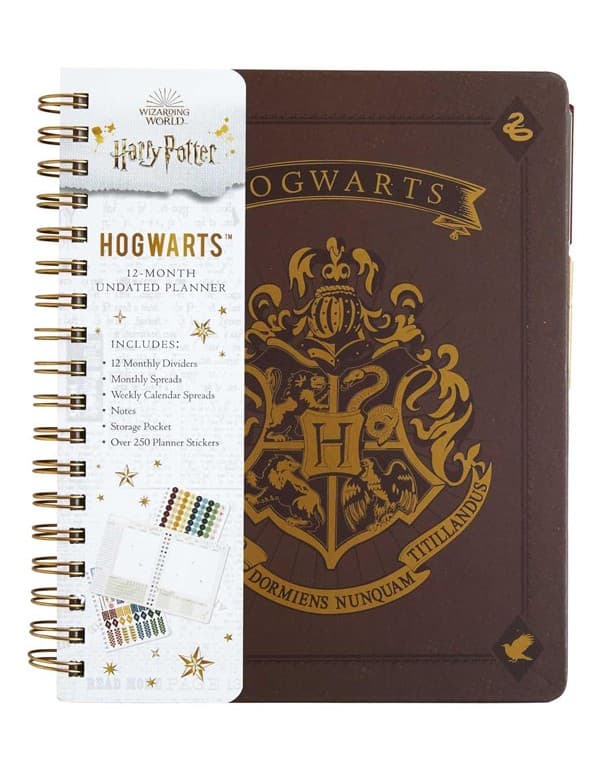 Harry Potter: Hogwarts 12-Month Undated Planner