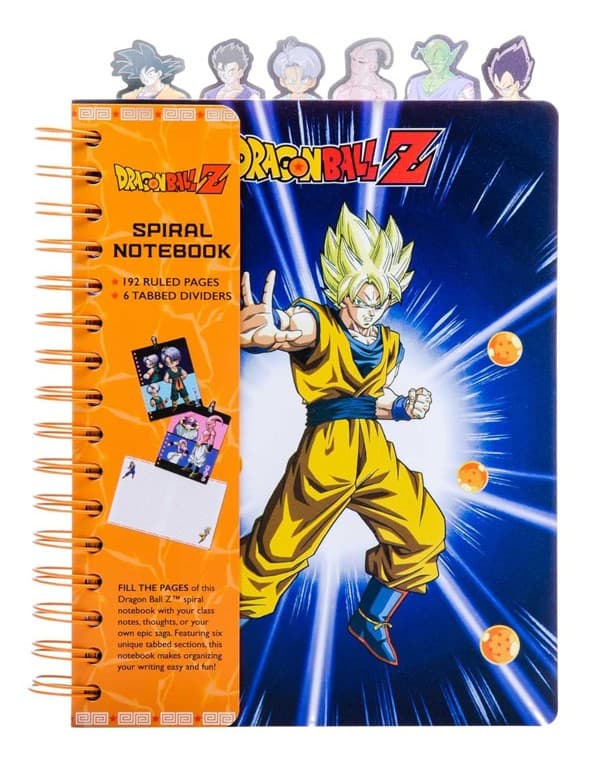 Dragon Ball Z Spiral Notebook