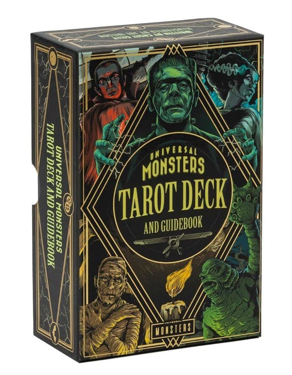 Universal Monsters Tarot Deck And Guidebook