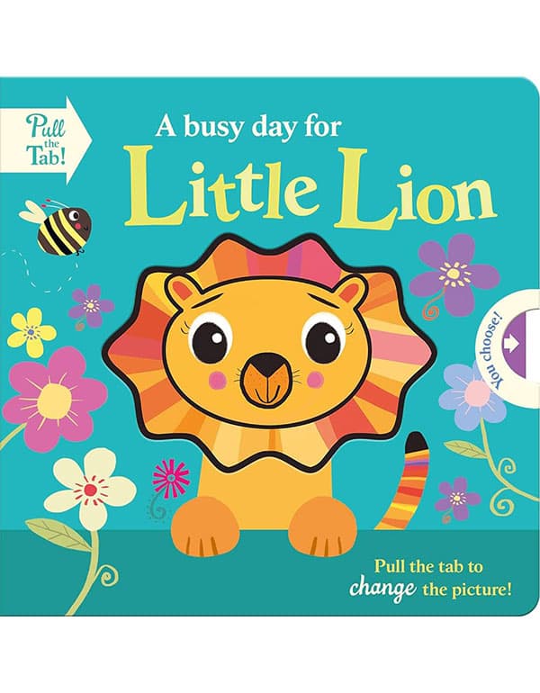 A Busy Day For Little Lion (Push Pull Stories)