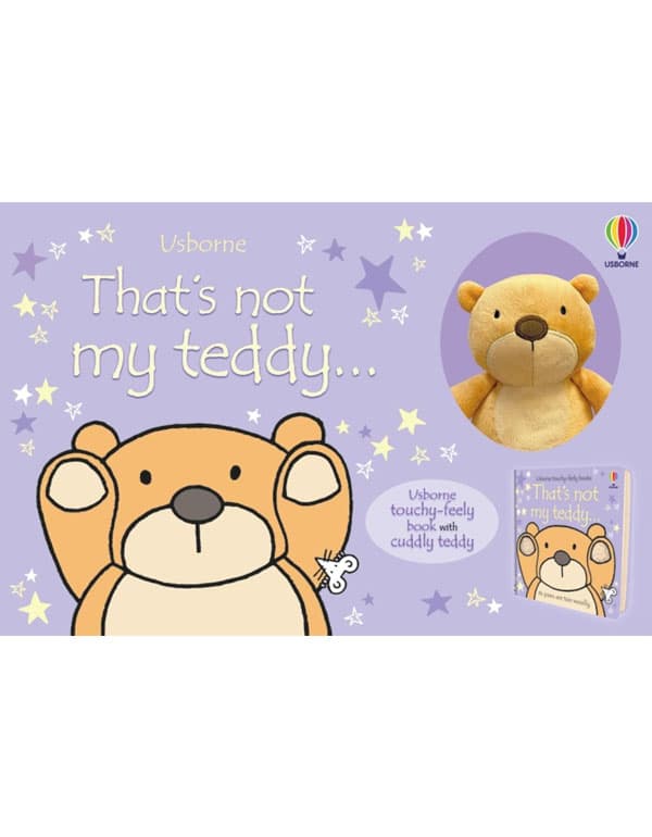 That's Not My Teddy...book and toy