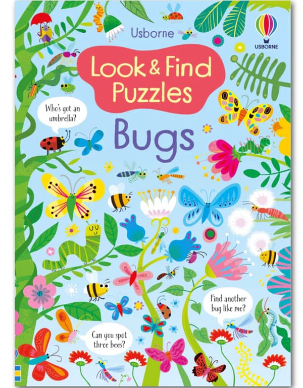 Look and Find Puzzles Bugs