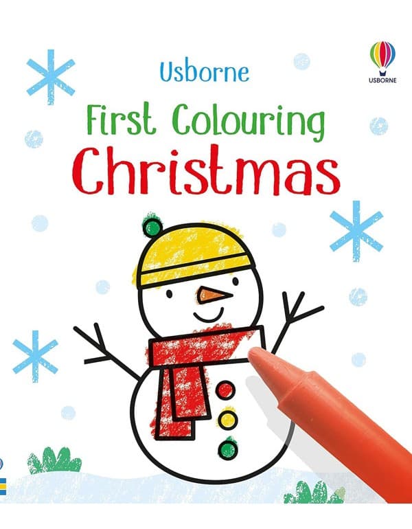 First Colouring Christmas