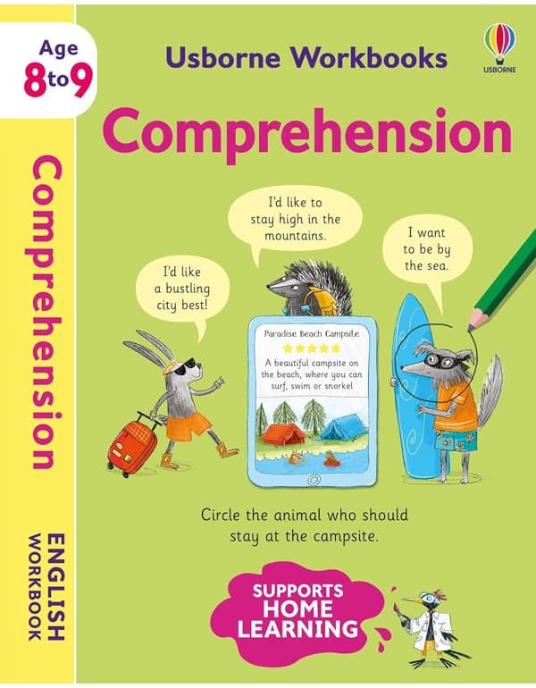 Usborne Workbooks Comprehension 8-9