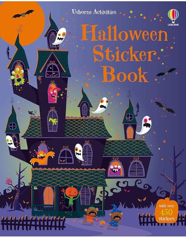 Halloween Sticker Book: A Halloween Book For Kids