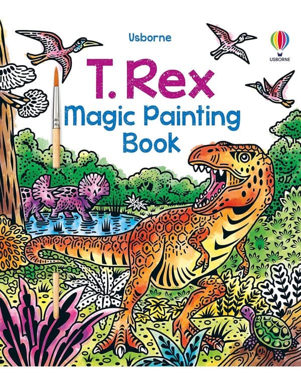 T. Rex Magic Painting Book
