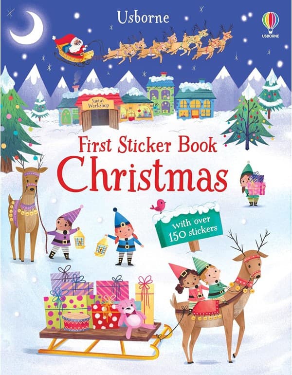 First Sticker Book Christmas: A Christmas Sticker Book For Children