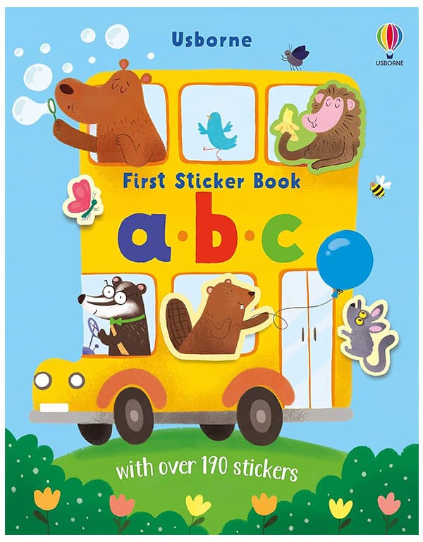 First Sticker Book Abc