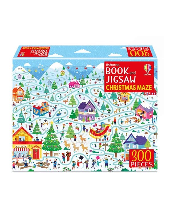 Usborne Book and Jigsaw Christmas Maze