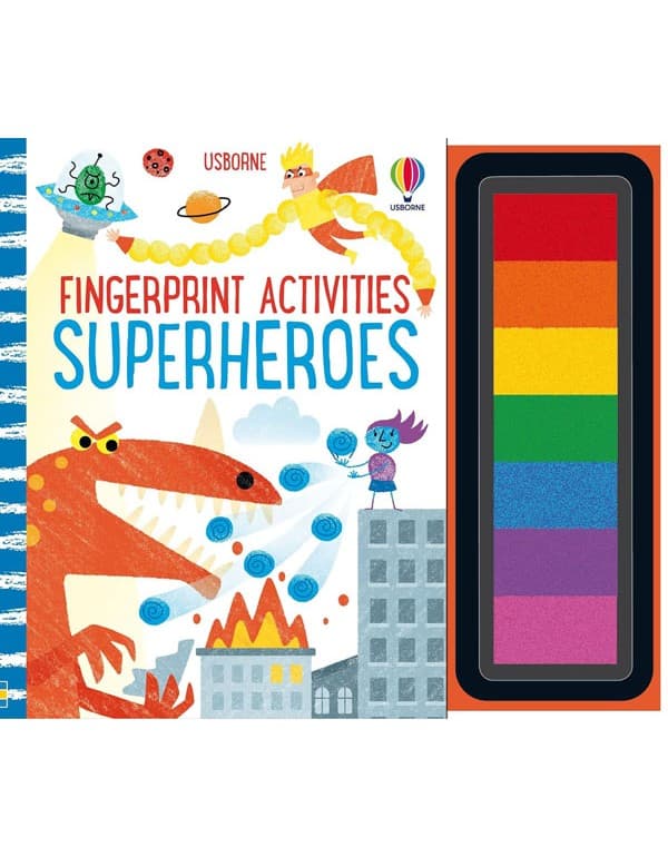 Fingerprint Activities Superheroes