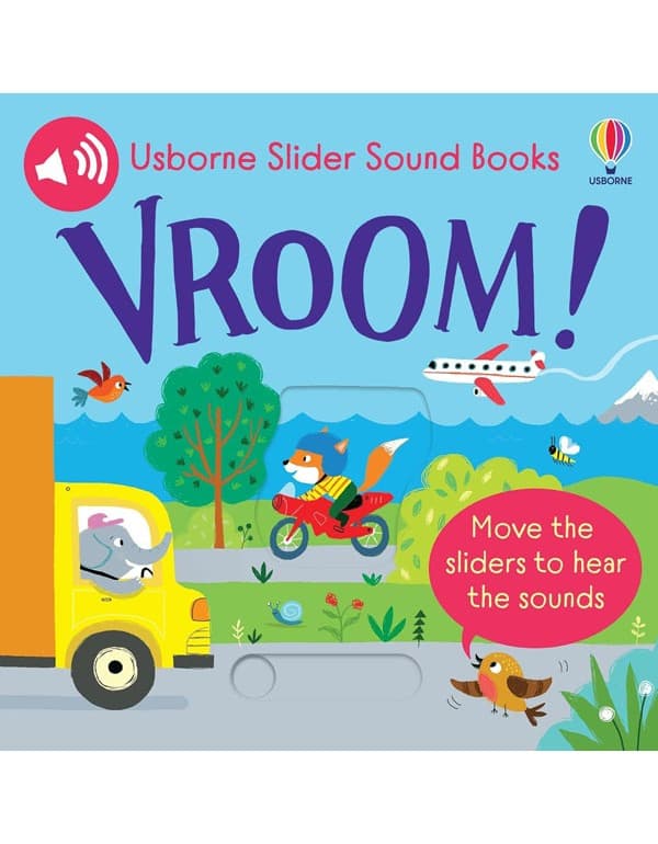 Slider Sound Books: Vroom!