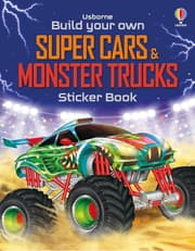 Build Your Own Super Cars and Monster Trucks Sticker Book product image