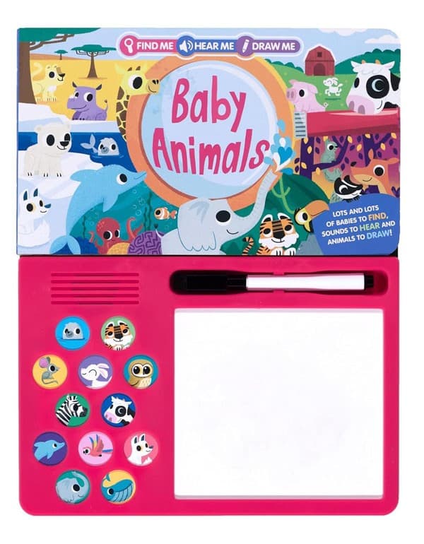 Find Me, Hear Me, Draw Me: Baby Animals