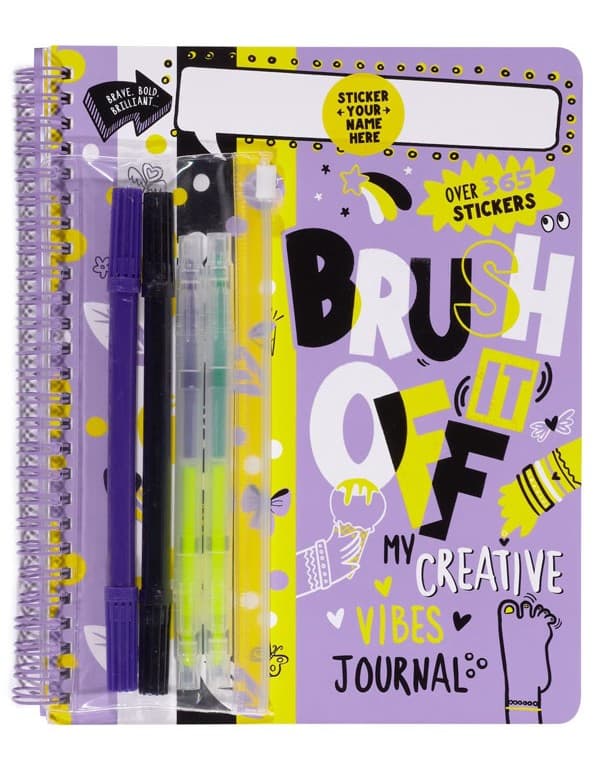 Brush It Off: My Creative Vibes Journal