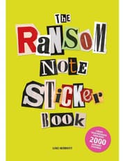 The Ransom Note Sticker Book product image