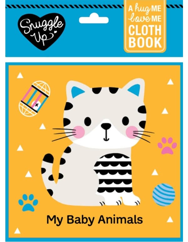 My Baby Animals: A Hug Me, Love Me Cloth Book