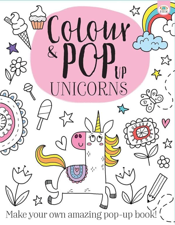 Colour And Pop Up- Unicorns