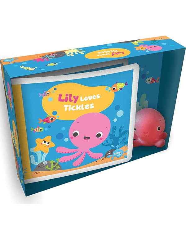 My First Bath Book Toy: Lily Loves Tickles