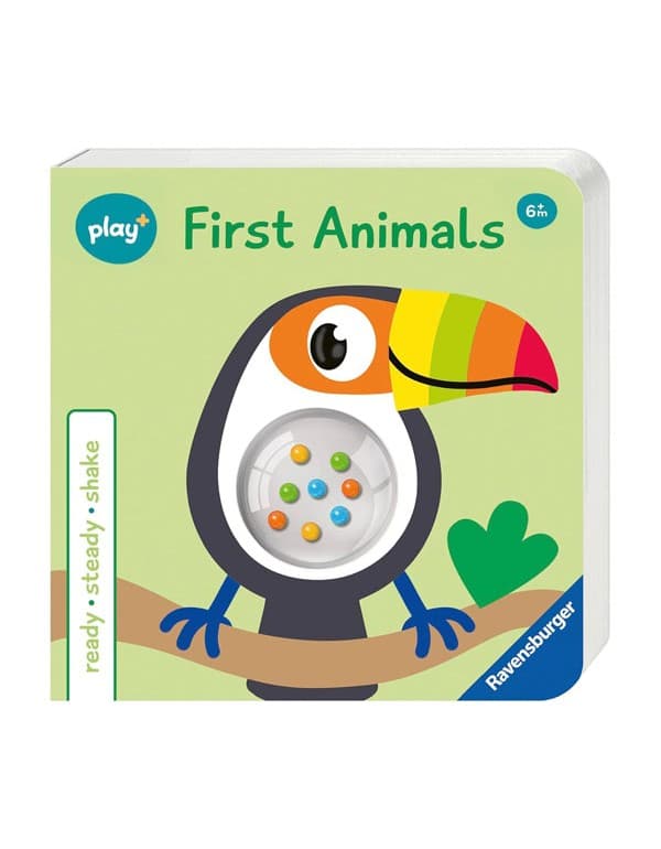 First Animals - Infant and Baby Sensory Book